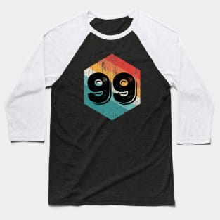 Vintage 1999 Retro Legendary, Birthday Baseball T-Shirt